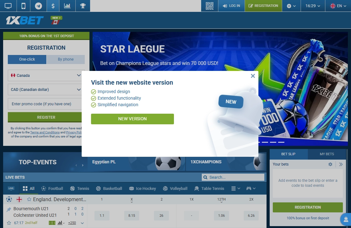 1xBet Casino